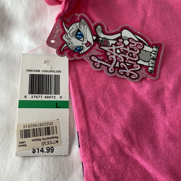 Peace Panda print cap sleeve tee - Picture 4 of 5